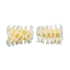 Thumbnail image #1 for Arcobaleno Pasta Equipment AEX50#261 Pasta Extruder Die, 25mm, Radiatori, Bronze