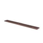 Thumbnail image #1 for Thunder Group PLBM027R Bar Mat, 3-1/4" x 27", Non-Slip, Dual Receptacle Ends, Plastic, Brown Case of 50