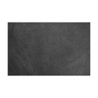 Thumbnail image #1 for Risch TABLEMAT-HAR 17X11 Rectangular Faux-Leather Hardboard Table Mat, 11 x 17 in, Stitched Edges, Black Non-Skid Backing Case of 25