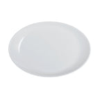 Thumbnail image #1 for Steelite International Creations, Melamine 7075MM319 Oval Winged Coupe Platter, White Melamine, 10.875 x 7.5 x 1.375 in. 1 Dozen