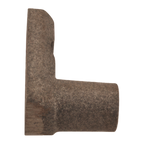Thumbnail image #1 for AllPoints Foodservice Parts & Supplies 2291027 Range Door Trunnion, Cast Iron, 2-5/8"L x 7/8"W x 1-1/2"D, 1/4" ID