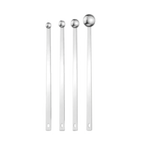 Thumbnail image #2 for Thunder Group SLMS100L 1 Teaspoon Stainless Steel Measuring Spoon, 15-1/2" Long, Hanging Hole Case of 144