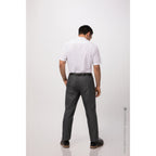 Thumbnail image #2 for Chef Works Seersucker SHC08-WHT-XL White Poly/Cotton Short-Sleeve Snap-Front Cook Shirt, XL