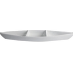 Thumbnail image #1 for G.E.T. Bugambilia BT319S . . Display Boat, 126-4/5 oz., 31.1"L x 6.25"W x 3.1"D, Cast Aluminum with Resin Coating, Sand