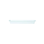 Thumbnail image #2 for Steelite International William Edwards, Classic White 82000AND0217 Bone China Rectangular Tray, 9" x 5" x 1.125", Classic White 1 Dozen
