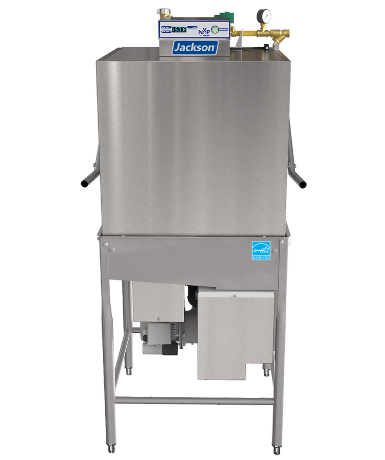 Product image #5 for Jackson WWS NXP-HTD High-Temperature Electric Door-Type Dishwasher with Built-In 70°F Booster, Universal Straight-Thru/Corner