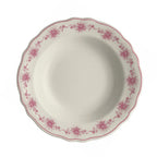 Thumbnail image #1 for Steelite International HL Ivory HL56463878 Round China Rim Soup Bowl, 12.75 oz, 9.125", Scalloped Edge Case of 2 Dozen
