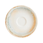 Thumbnail image #2 for Global Tableware Collective Bonna, Gourmet BNSKNDGRM02KT Round Porcelain Coffee Saucer, 4.875" Diameter