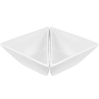 Thumbnail image #1 for International Tableware FA-108 10 oz Triangular Porcelain Pasta Bowl, 8-1/2" 1 Dozen