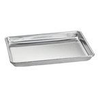 Thumbnail image #1 for TableCraft Products 913A Quarter-Size Solid Aluminum Sheet Pan, 19 Gauge, Uncoated, 9-1/2 x 13-Inch Case of 12