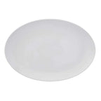 Thumbnail image #1 for Reserve by Libbey - Parisian 113338 Porcelain Oval Platter, 12.75" x 8.75" x 1", Coupe Rim, White