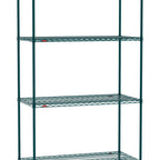 Thumbnail image #1 for Metro Super Erecta SE-1860K3-86-S4 Stationary Starter Wire Shelving Unit, 60"W x 18"D x 86"H, 600 lb. capacity per shelf, 2000 lb. capacity per unit