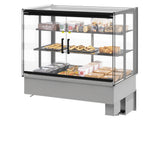 Thumbnail image #1 for Fri-Jado USA MCC 48-3 H SS FD PT Humidified Heated Hot Food Merchandiser, Drop-In, 3 Shelves, 47-1/4"W