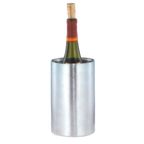 Thumbnail image #1 for Libbey Brushed Metal WC-757 Insulated Stainless Steel Wine Cooler, 4 qt., 7-1/2"H, Double-Wall Construction