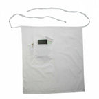 Thumbnail image #1 for Libertyware TXTBIS-WH White Bistro Apron, 30 x 27 in, 65/35 Poly/Cotton Twill, 2 Pockets Case of 72