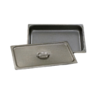 Thumbnail image #1 for Eagle Group 304056-X Full-Size Stainless Steel Solid Flat Food Pan Lid with Handle