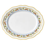 Thumbnail image #1 for Steelite International 62561FP817 Porcelain Oval Platter, 13 x 10.5 x 1 in 1 Dozen