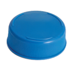 Thumbnail image #1 for TableCraft Products Invertatop 63FCAPBL 63mm Blue Polyethylene Squeeze Bottle End Cap Case of 36