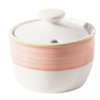 Thumbnail image #1 for Tableware Solutions USA Cosmo by Continental 51COPIN322 China Sugar Bowl Base, Pink, Scratch-Resistant Case of 12