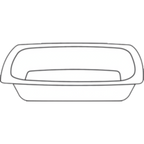 Thumbnail image #1 for Dinex DXTT1 Disposable Side Dish Bowl, 6 oz