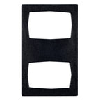 Thumbnail image #1 for G.E.T. Bugambilia T0A21-MOD Single Tile, 20-13/16" x 12-3/4", Cast Aluminum with Resin Coating, Two Rectangular Openings