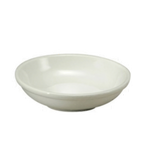 Thumbnail image #1 for 1880 Hospitality Fusion by Oneida® R4020000952 Round Porcelain Sauce Dish, 4 oz, Bright White Case of 6 Dozen