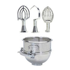 Thumbnail image #1 for Alfa International Globe GM30BAK Mixer Bowl Adapter Kit with 20 qt Bowl, Wire Whip, Dough Hook and Flat Beater