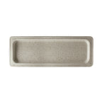 Thumbnail image #1 for Global Tableware Collective G. Benedikt GBGAN90091 GN 2/4 Rectangular Porcelain Tray Dish, 6.25"W x 21"D x 1.25"H