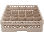 Thumbnail image #1 for AllPoints Foodservice Parts & Supplies Traex 1331264 Full-Size 25-Compartment Glass/Stemware Rack, Beige, 4-13/16" Max Height