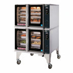 Thumbnail image #1 for Blodgett HydroVection Series HVH-100G DBL Gas Full-Size Double-Stacked Hydrovection Oven, 10-Pan Capacity