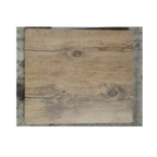 Thumbnail image #1 for G.E.T. GET SB-1010-OW Square Melamine Display Board with Foot, Faux Oak Wood, 10" Case of 6