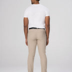 Thumbnail image #1 for Chef Works PEC04-KHA-52 Men's Khaki Chino Stretch Pants, Size 52