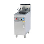 Thumbnail image #1 for Arcobaleno Pasta Equipment APCG35H Gas Pasta Cooker, Single Tank, 11-Gallon Capacity, Continuous Water Fill