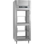 Thumbnail image #1 for Victory Refrigeration UltraSpec™ RS-1D-S1-EW-PT-HG-HC One-Section Pass-Thru Refrigerator, 26.2 cu. ft., Glass Half Doors, Stainless Steel