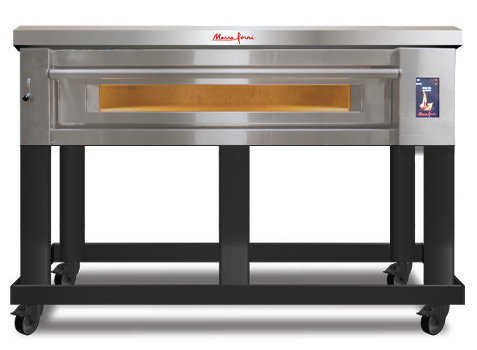 Product image #5 for Marra Forni ELST55-36/1 Single Deck Stackable Electric Deck Oven with 55" x 36" MarraStone Hearth