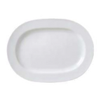 Thumbnail image #1 for Vertex China Market Buffet ARG-92 China Platter, 10-1/2" x 7-3/4", Oblong, Rolled Edge, Bright White 1 Dozen