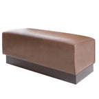 Thumbnail image #1 for JustChair Manufacturing JBSB-TWAIT-GR2 Backless Upholstered Wait Bench, 18"H, Tall Drop Seat, Grade 2 Upholstery