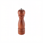 Thumbnail image #1 for CAC China PMW1-8BN 8-Inch Hardwood Pepper Mill with Adjustable Metal Grinding Knob, Brown Matte Finish Case of 36