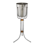 Thumbnail image #1 for Alegacy Foodservice Products 69502 Wine Bucket Stand, 29-1/2"H, Chrome Plates
