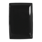 Thumbnail image #1 for Thunder Group Classic 47128BK Rectangular Melamine Tray, Black, 12-1/2" x 8" x 1-1/8" Deep Case of 2 Dozen