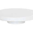 Thumbnail image #2 for Cal-Mil 23755-102-15 Round Melamine Buffet Pedestal, White, 10.25" Diameter x 2.25"H