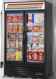 Product image #6 for True GDM-43F-HC~TSL01 Two-Section Glass Door Freezer Merchandiser