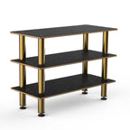 Thumbnail image #1 for Steelite International Mogogo, Modular MGCMSX02MBXF 3-Tier Rectangular Modular Buffet Extension Unit, Laminated Wood, 47" x 21" x 35"H
