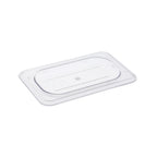 Thumbnail image #1 for CAC China PCSD-NC 1/9 Size Clear Polycarbonate Food Pan Cover, Flat Slotted Case of 72