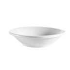 Thumbnail image #1 for CAC China Tango TGO-32 Porcelain Embossed Fruit / Monkey Dish, 3-1/2 oz, 4-1/2" Round, Bone White Case of 3 Dozen