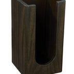 Thumbnail image #1 for Cal-Mil 22430-112 Cup and Lid Organizer, 5" x 5" x 9"H, Dark Stained Oak Wood