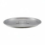 Thumbnail image #1 for Libertyware SAUC26 Round Flat Aluminum Sauce Pot Cover, 15 in., for 26 qt. Pot Case of 6