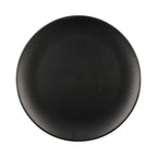 Thumbnail image #1 for G.E.T. Greenovations - EGS ECO99R-B Round Black Melamine Plate with Rolled Edge, 9 in Case of 6