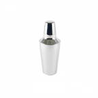 Thumbnail image #1 for CAC China SCSK-16 3-Piece Stainless Steel Cobbler Cocktail Shaker with Built-In Strainer, 16 oz Case of 24