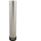 Thumbnail image #1 for AllPoints Foodservice Parts & Supplies San Jamar 51424 Pull-Type Cup Dispenser, 23-1/2" Tube, Adjustable Collar for 12–24 oz Cups